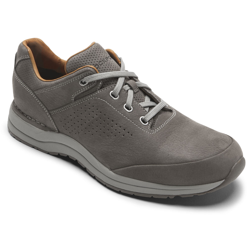 Rockport Sneakers For Mens Dark Grey - Edge Hill 2 Plain Toe - EM2907563